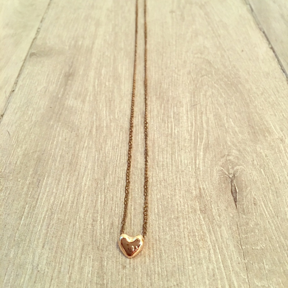 Gold Heart Necklace